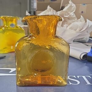 Blenko Topaz Water Bottle 2002